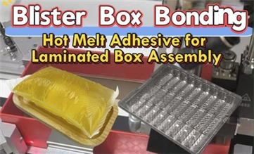 Blister Box Bonding--Laminated Box Assembly